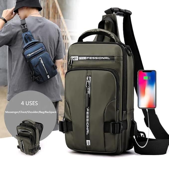 Sling Smart Bag with USB Charging Port